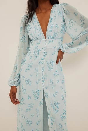 Leafs Midi-jurk