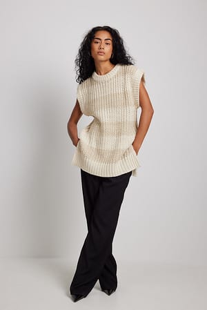 Strikket vest