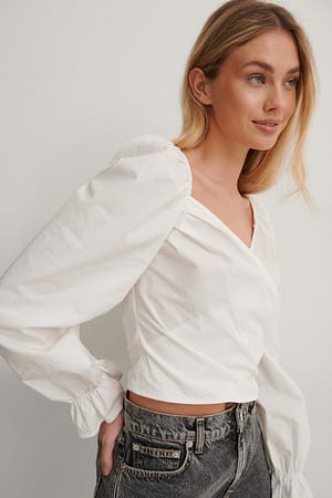 White Cotton Blouse