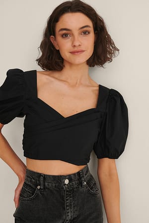 Cotton Cropped Top