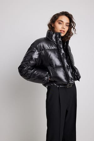 Black Kort vatteret jakke