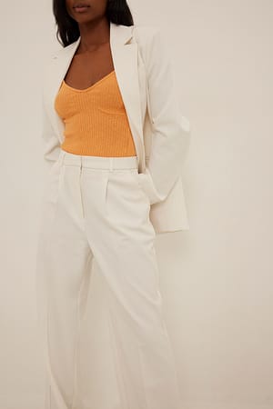 Orange Camiseta con copa