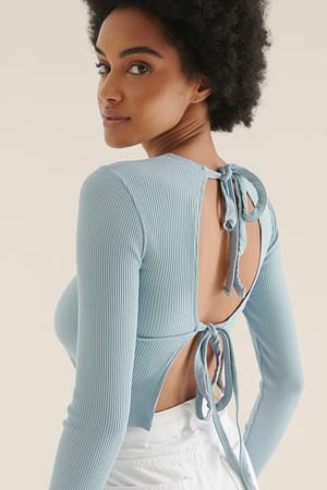Dusty Blue Top