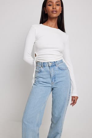 Offwhite Cut-out top