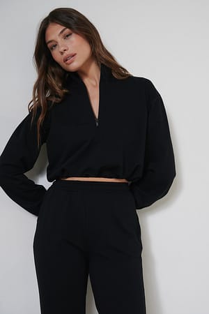 Pullover Mit Kordelzug-Detail