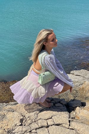 Multicolor Robe à volants
