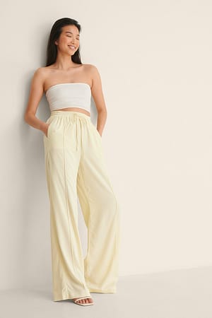 Sand Pantalon fluide à taille élastique