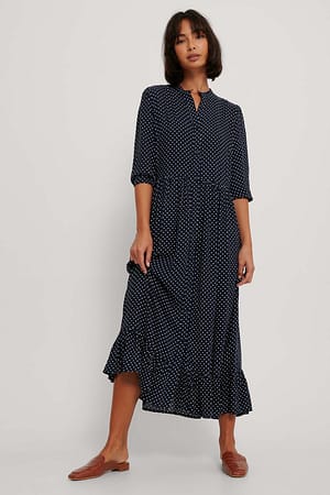 White Dots Robe fluide