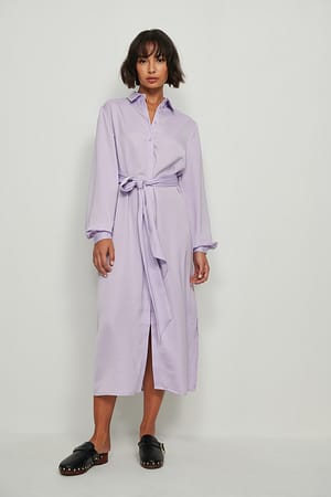 Lilac Fließender Kaftan