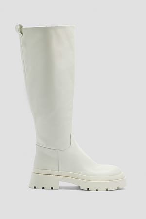 Off White Bottes hautes épaisses