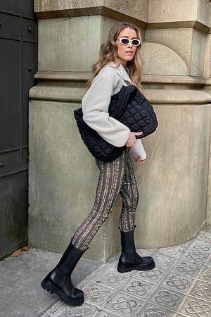Brown Woods Leggings