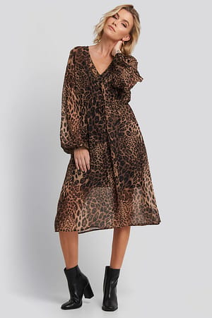 Leo Leo Drawstring Dress
