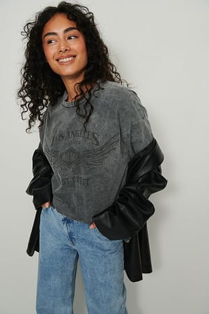 Geprint T-shirt Los Angeles
