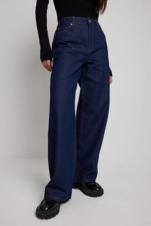 Jeans med lav talje