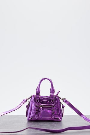 Lilac Micro Hardware Detailed Bag