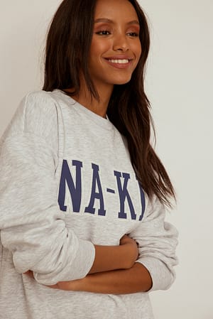 Sweater met print
