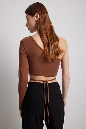 Brown Haut à une manche