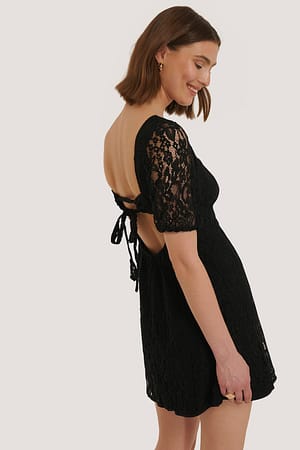 Jurk Met Open Rug