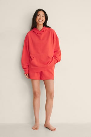 Red Økologiske shorts med elastisk talje