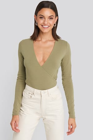 Overlap Long Sleeve Body