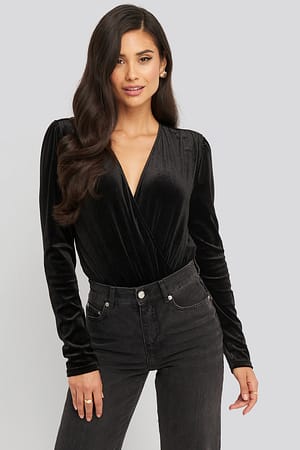 Black Fløyelsbody