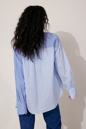 Blue Stripe Gestreept shirt