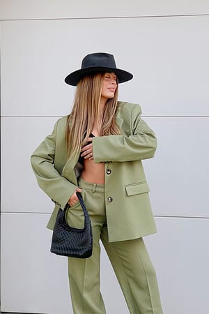 Dark Green Oversize blazer