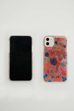 Flower Printed Phone Case