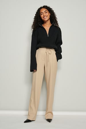 Taupe Habitbukser