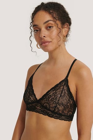 Black Blonde bralette