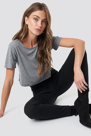 Grey Melange T-Shirt