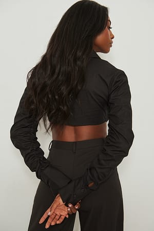 Black Bomullsskjorte