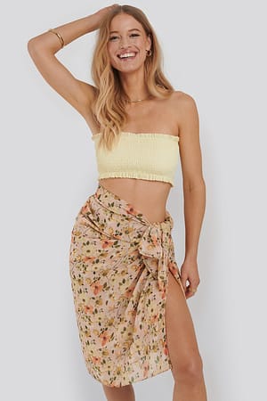 Floral Print Sarong