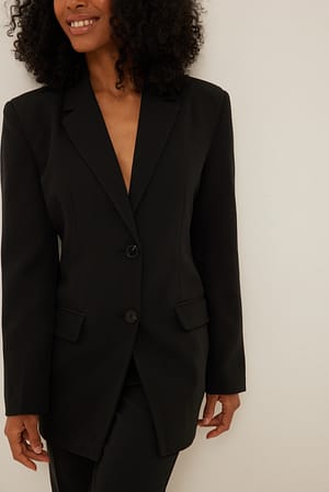 Black Blazer ajusté