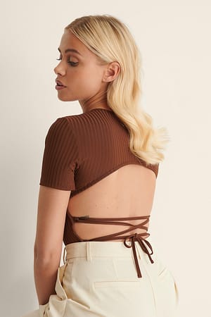 Strap Back Detail Top