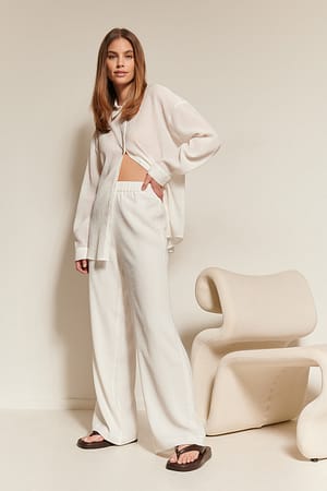 Offwhite Pantalon À Structure