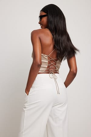 Light Taupe Satintop