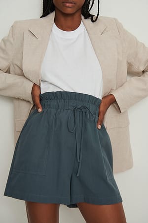 Navy Pantalones cortos