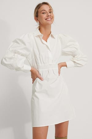 White Hemdkleid
