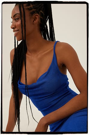 Blue Maxikleid