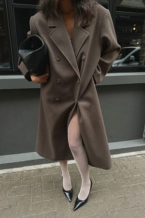 Taupe Oversize kappa