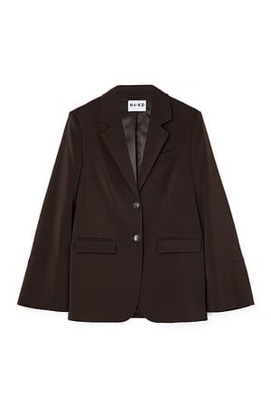 Brown Blazer oversize