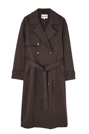 Brown Gabardina extragrande