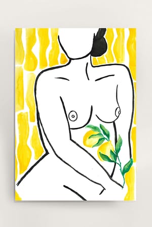 Female Figue Poster