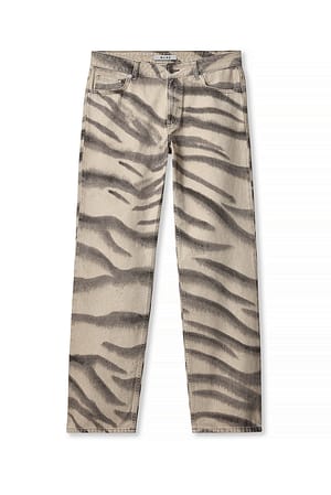 Print Denim med print