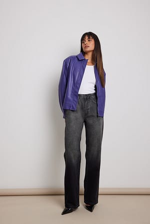 Purple PU jack