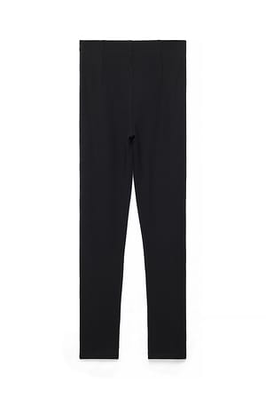 Black Punto Leggings