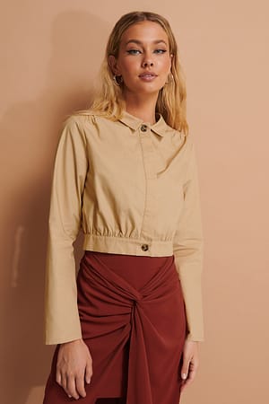 Beige Shirt