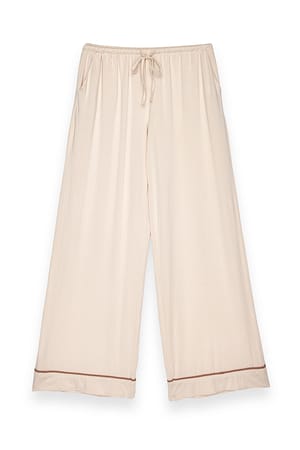Cream Blød pyjamabukser