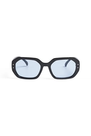 Black Soft Squared Sunglasses